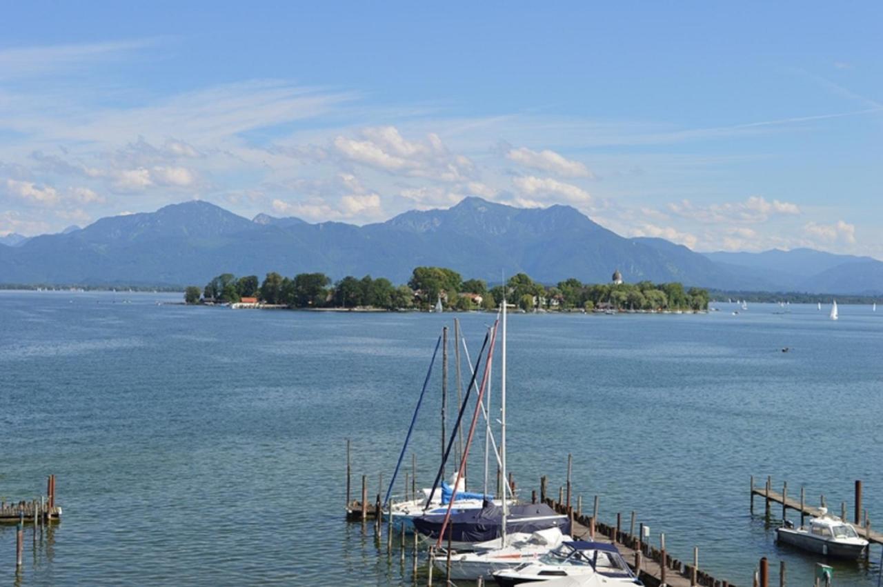 Gaestehaus Gruenaeugl Am See Gstadt am Chiemsee Ngoại thất bức ảnh
